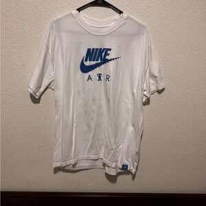 Large Nike white tee